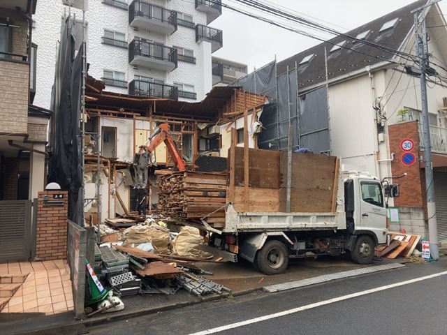木造2階建て解体工事(東京都板橋区熊野町)　工事後の様子です。